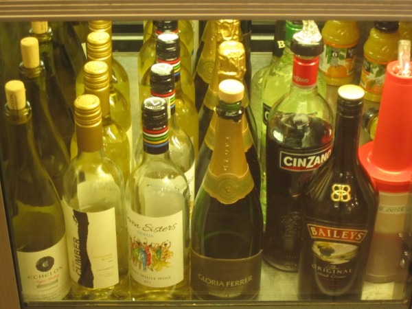 botella de vidrio