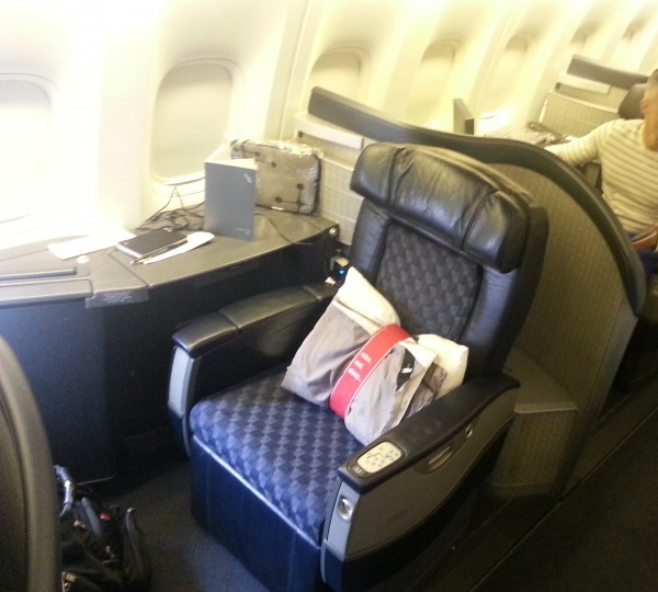 Asiento Primera Clase 777 viejo