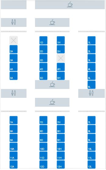 Nueva configuracion 777-200 AA Ejecutiva