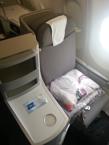 Asiento Business Seat A330 Iberia