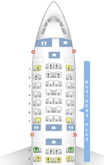 Cortesía de seatguru.com