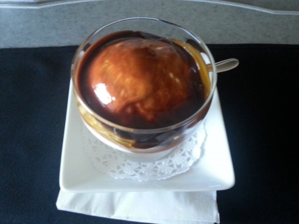 AA 757 comida MAD-JFK