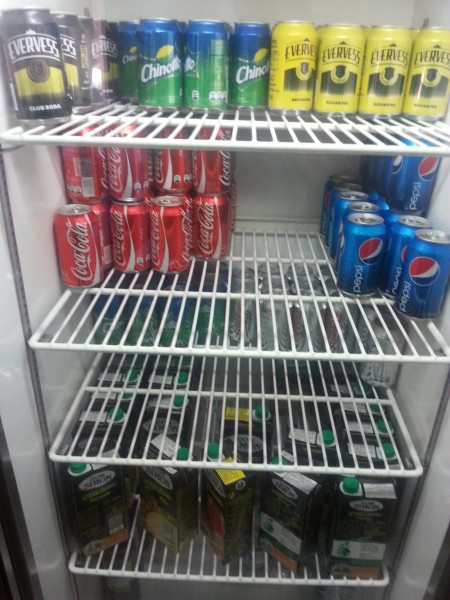 Bebidas Sala VIP CCS
