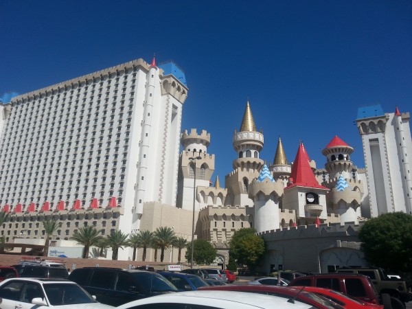 Excalibur Hotel and Casino de un edificio
