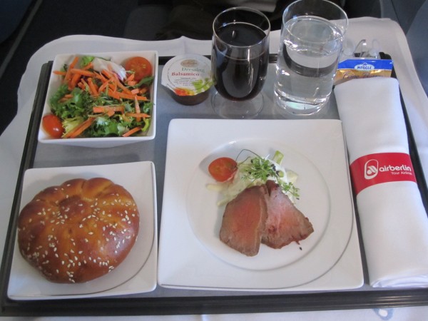 airberlin J comida