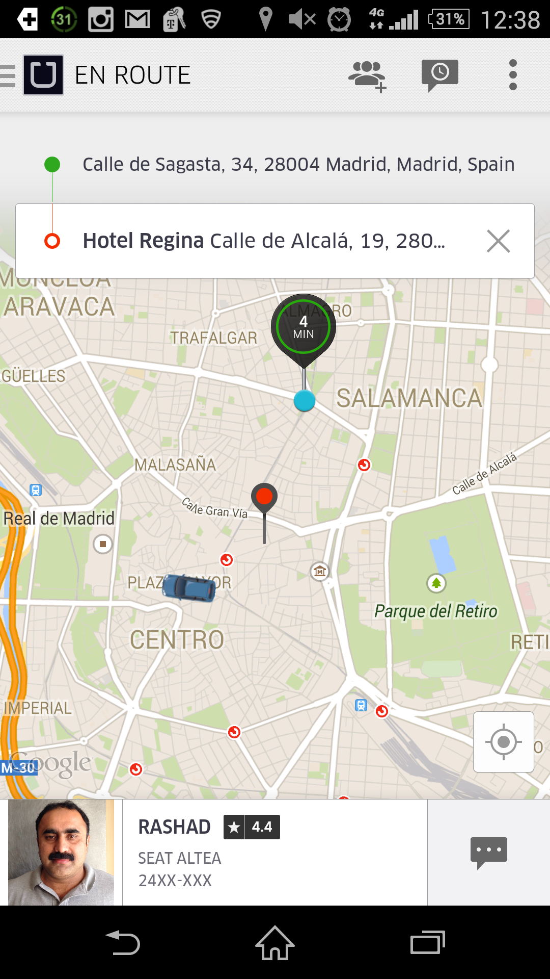 Uber Madrid