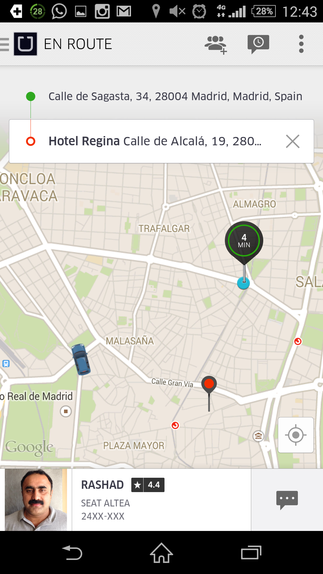 Uber Madrid