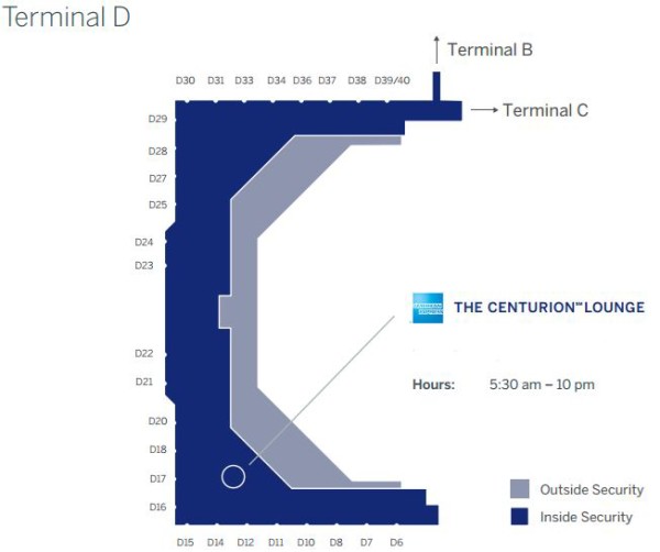 DFW Centurion Map