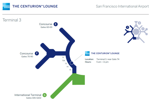 Amex SFO Centurion Lounge