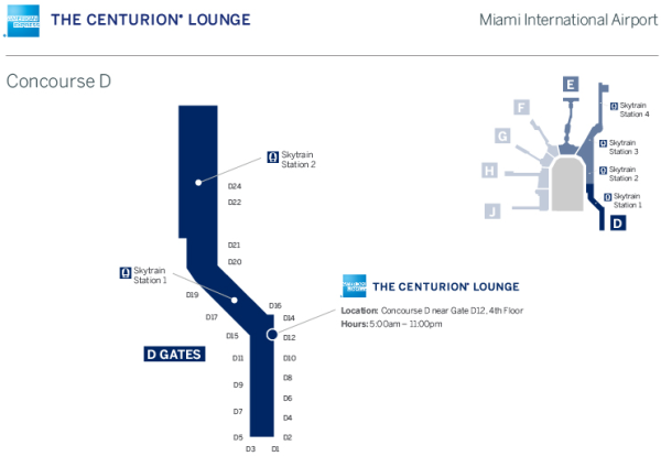 Centurion Miami Mapa