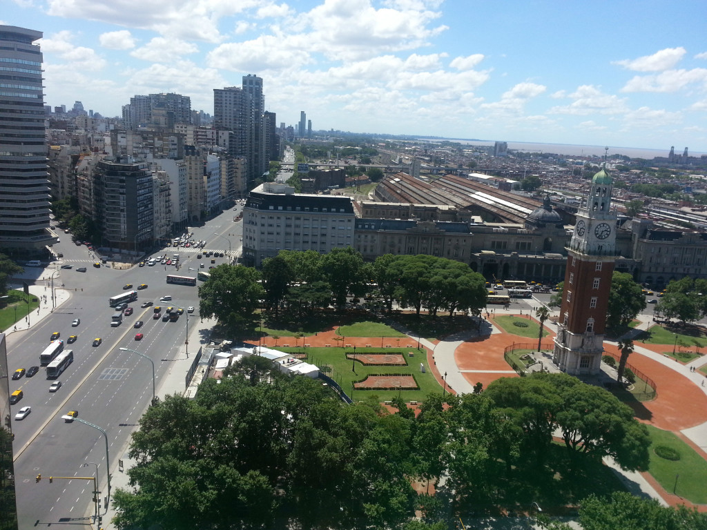 Vista desde el Sheraton Buenos Aires