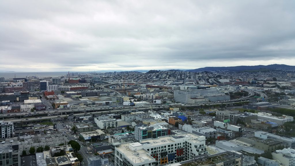 vista aérea de una ciudad