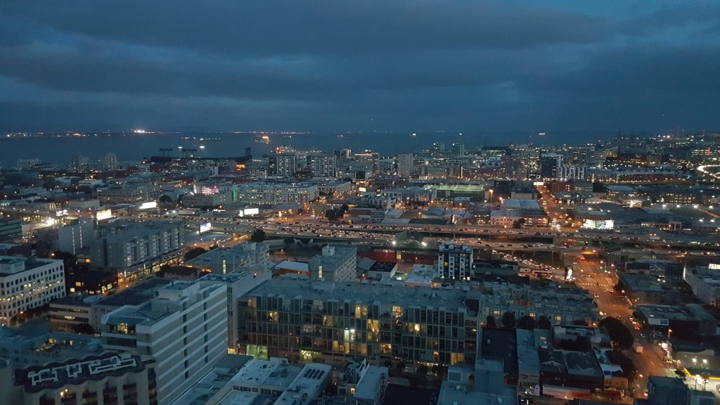 vista aérea de una ciudad