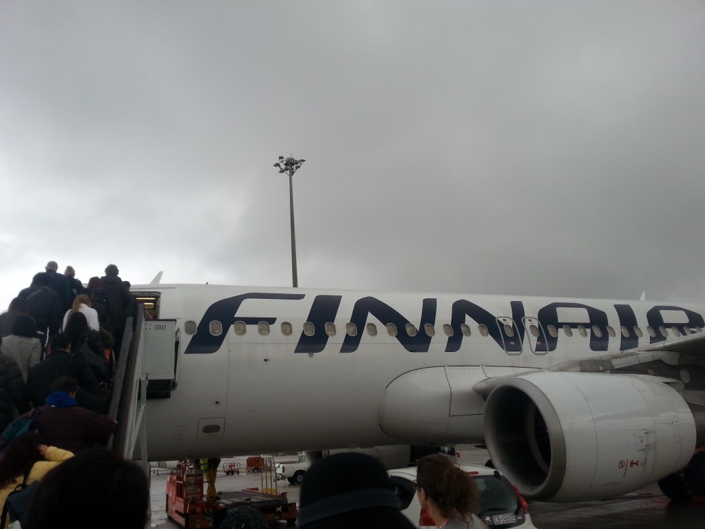 Finnair Boarding
