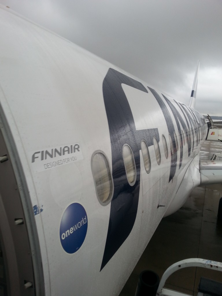 Finnair boarding