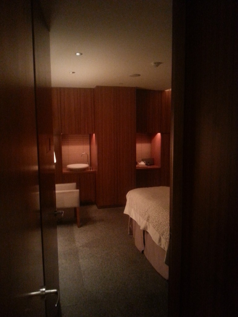 Sala privada para tratamientos de spa