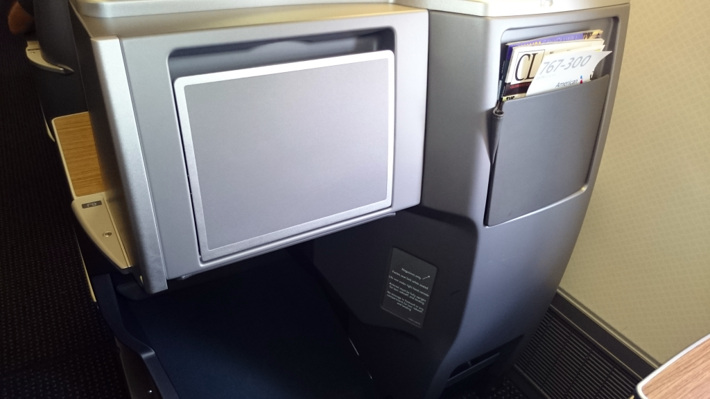 MAD-JFK en la Clase Ejecutiva Renovada en el B763 de AA