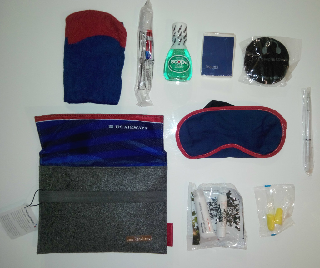 Amenity Kit AA B777 MAD-DFW