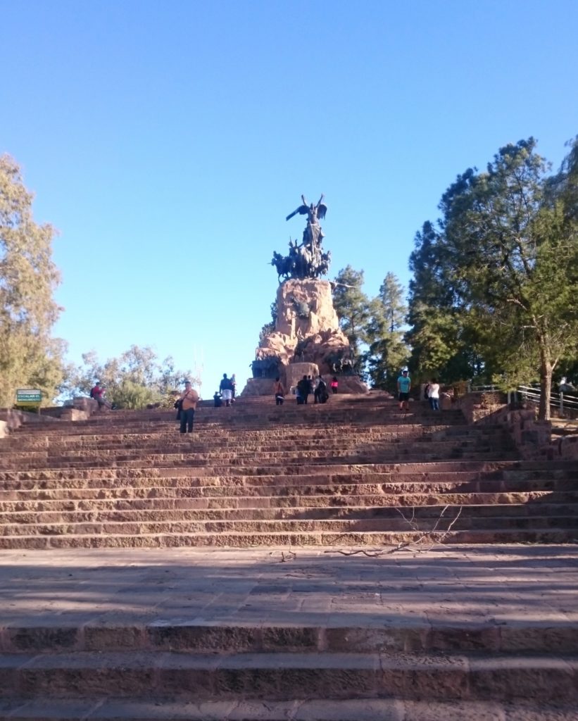 Cerro de la Gloria en Mendoza