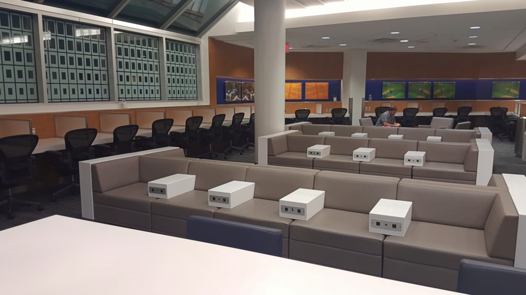 vista de una sala de estar