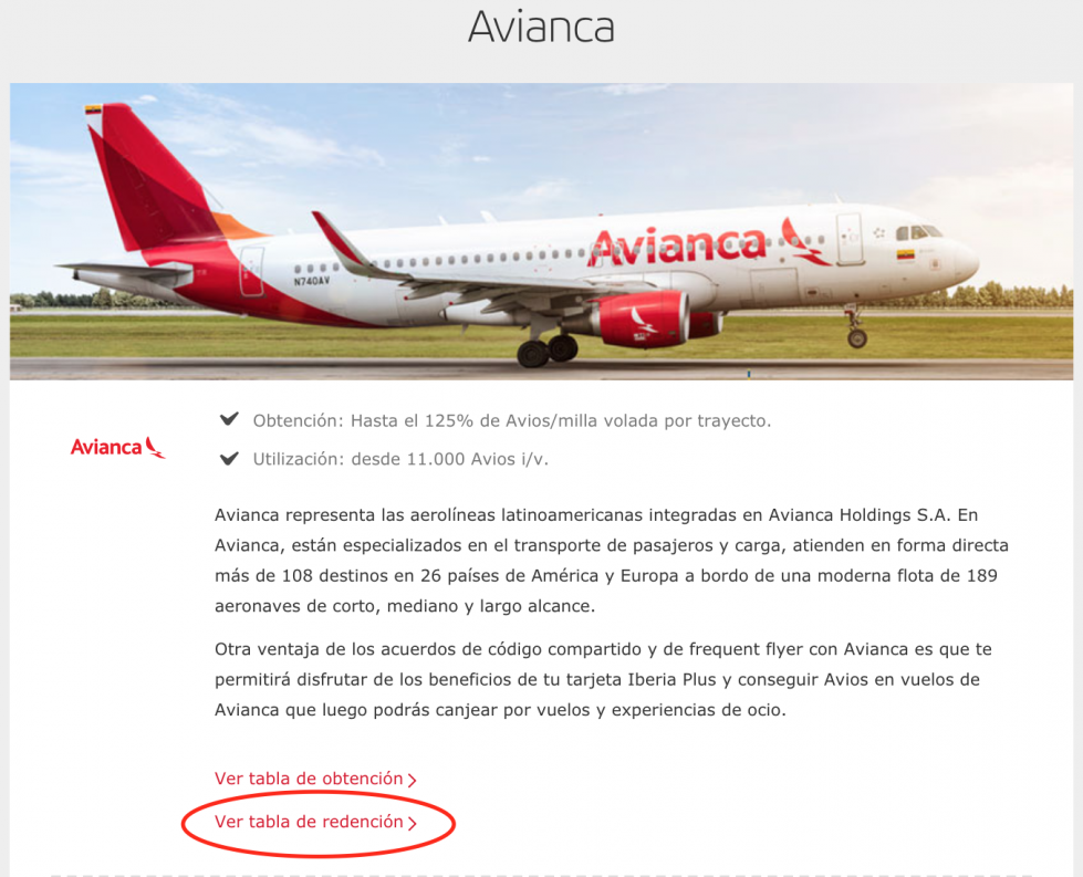 Usando Avios de Iberia - Viajero Millero